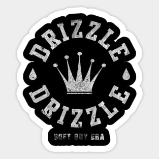 Vintage Drizzle Drizzle Soft Guy Era Sticker